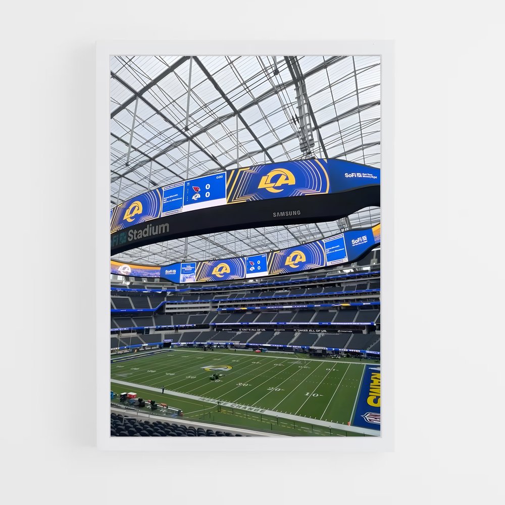 Poster Inside SoFi Stadium (vue 3)